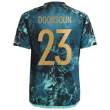 Germany Away Shirt 2023 - Kids with Doorsoun 23 printing - Kit Captain