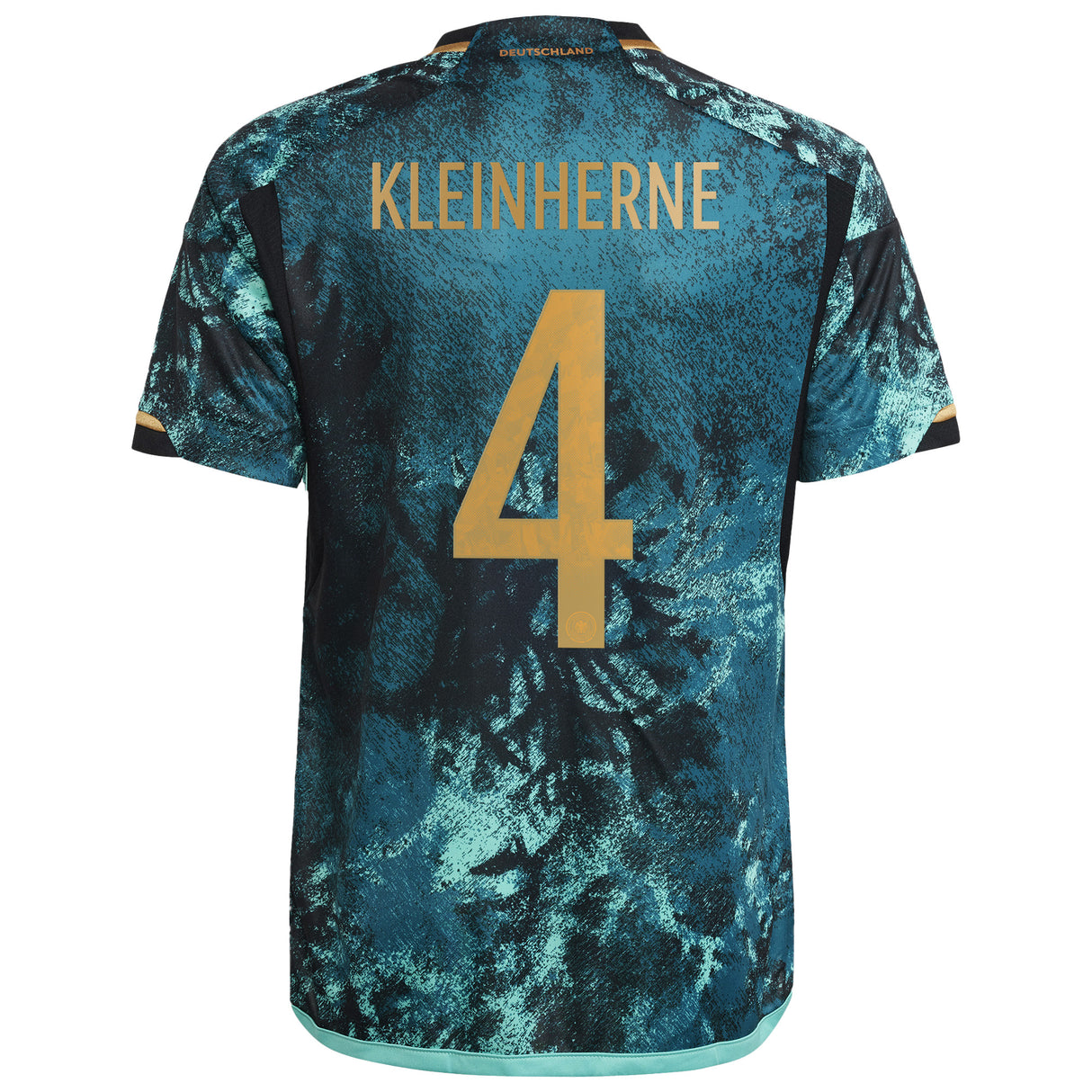 Germany Away Shirt 2023 - Kids with Kleinherne 4 printing - Kit Captain