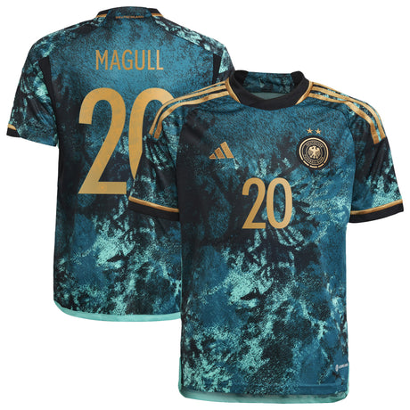 Germany Away Shirt 2023 - Kids with Magull 20 printing - Kit Captain