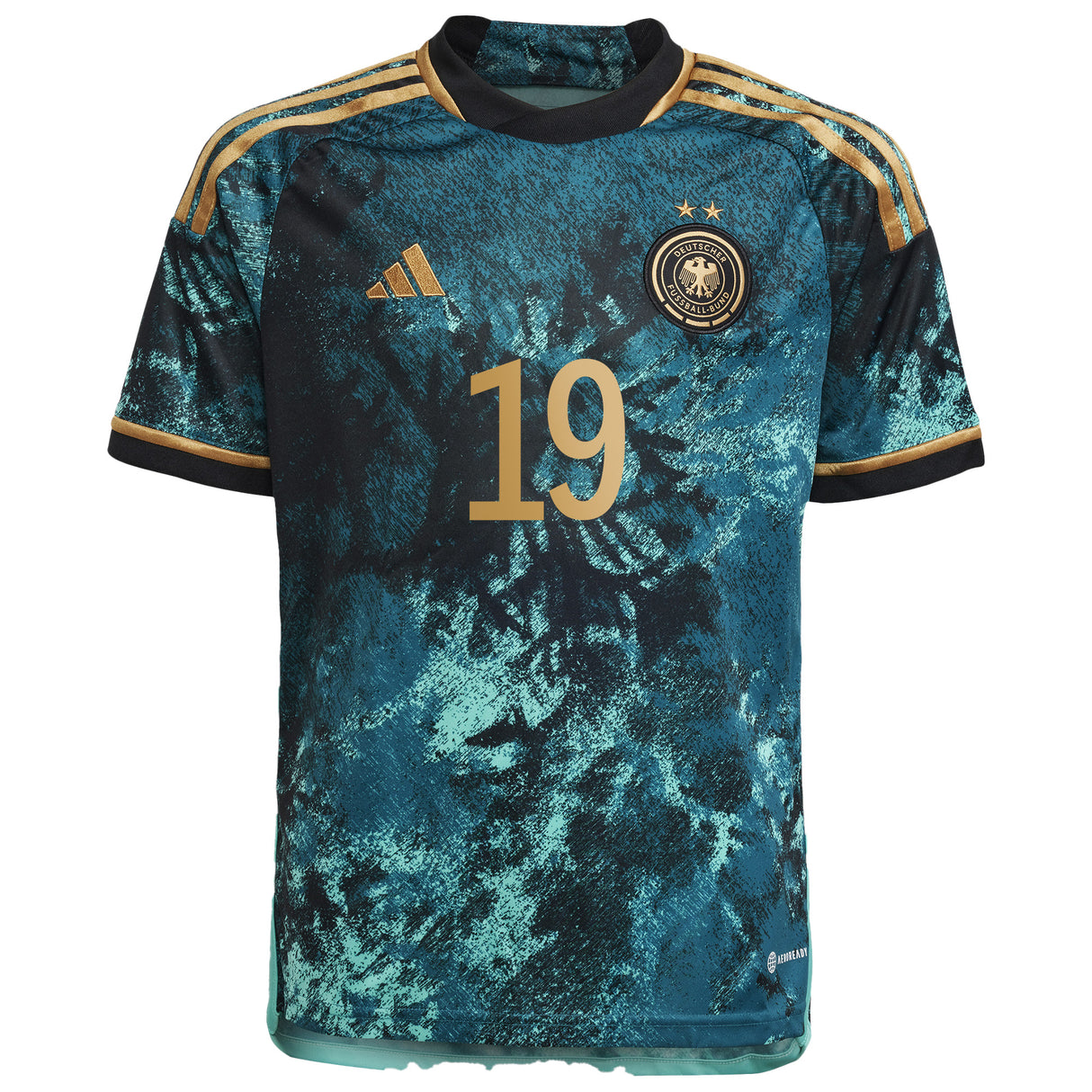 Germany Away Shirt 2023 - Kids with Bühl 19 printing - Kit Captain