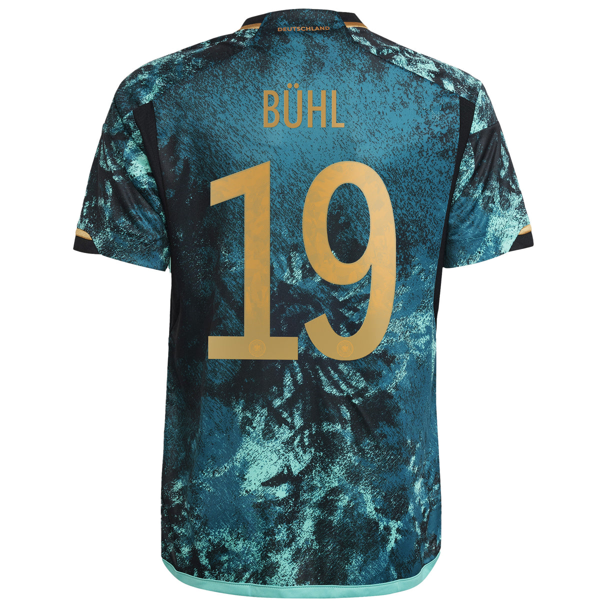 Germany Away Shirt 2023 - Kids with Bühl 19 printing - Kit Captain