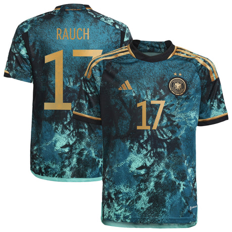 Germany Away Shirt 2023 - Kids with Rauch 17 printing - Kit Captain