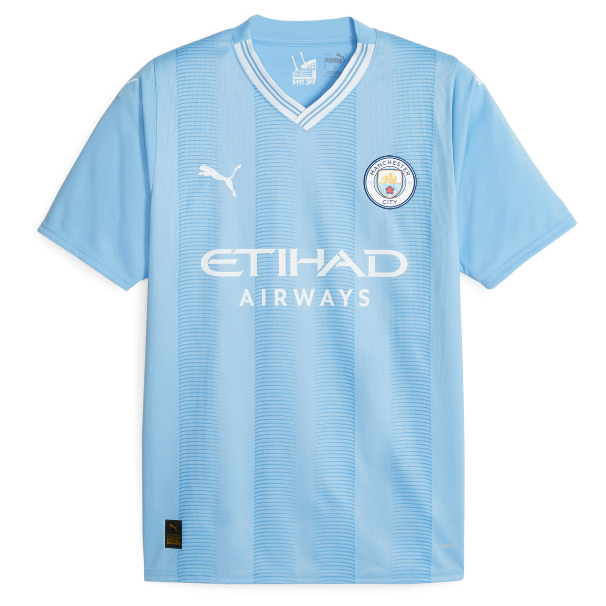 Manchester City Puma Home Shirt 2023-24 with Gündogan 8 printing - Kit Captain