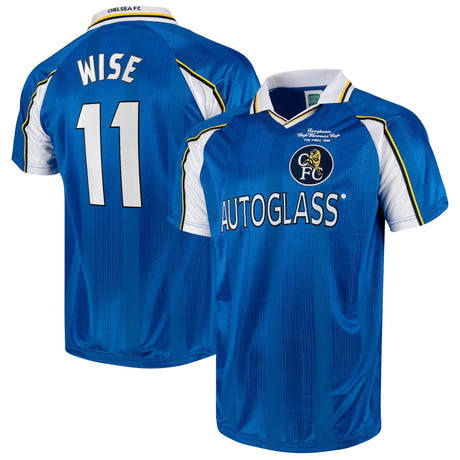 Chelsea 1998 ECWC Final Shirt with Wise 11 printing - Kit Captain