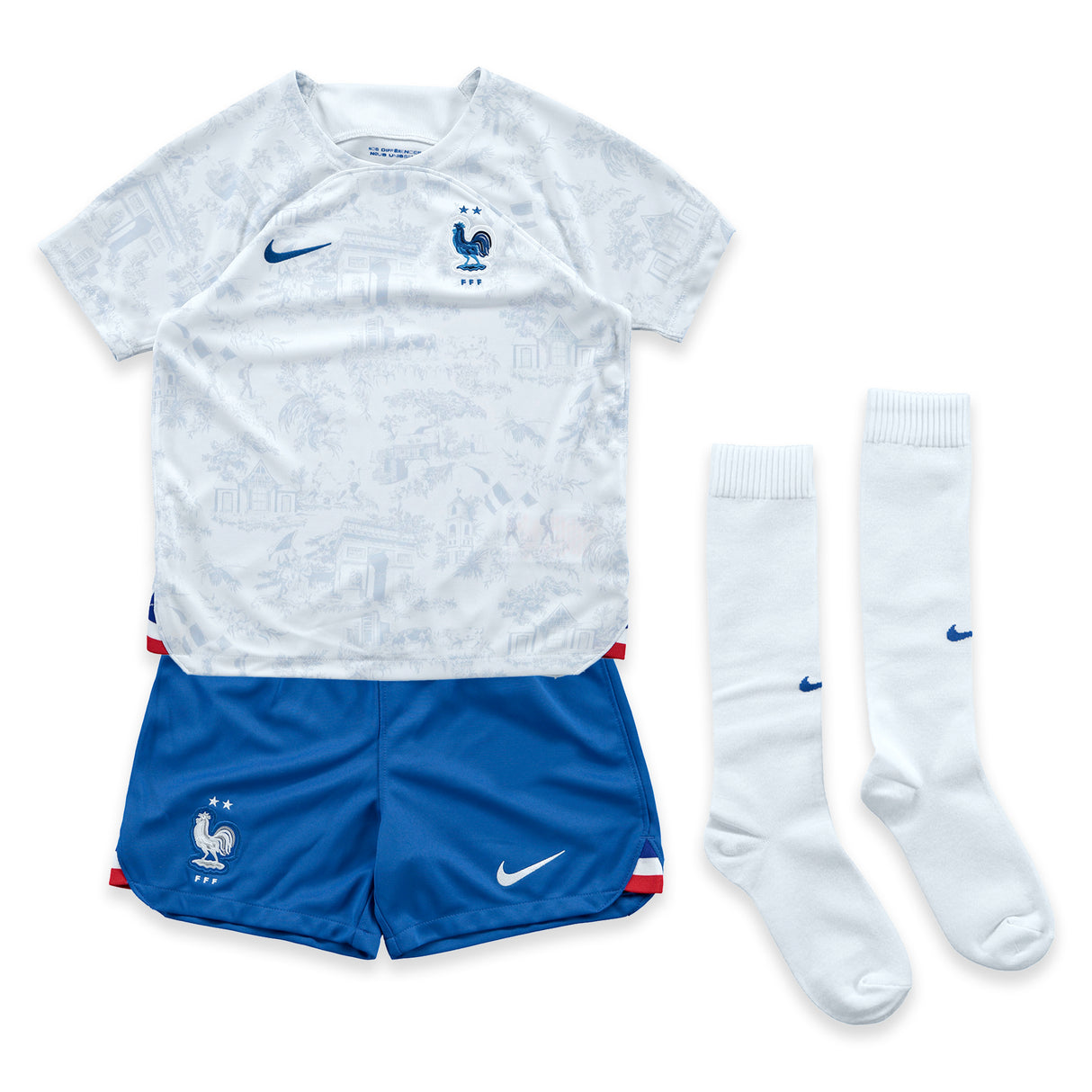 France Away Stadium Kit 2022 - Little Kids - Kit Captain