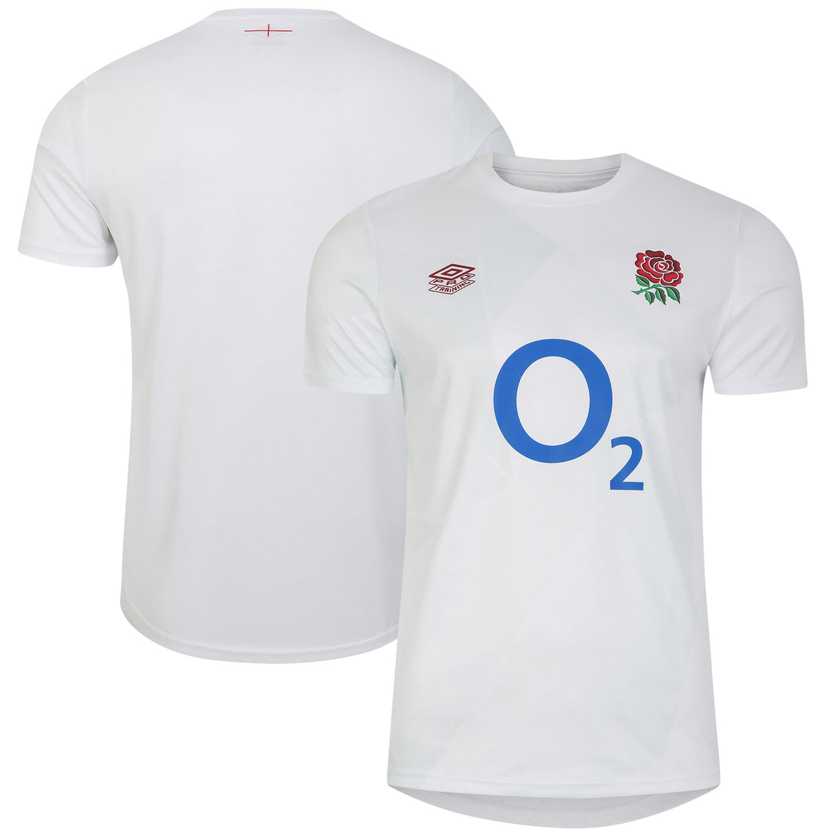 England Rugby Warm Up Jersey - Brilliant White - Mens - Kit Captain