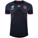 England Rugby World Cup 2023 Alternate Replica Pro Jersey - Navy - Junior - Kit Captain