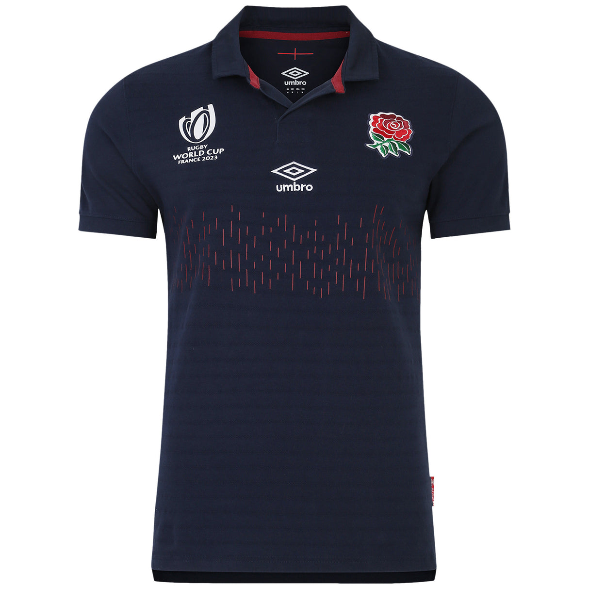 England Rugby World Cup 2023 Alternate Classic Short Sleeve Jersey - Navy - Mens - Kit Captain