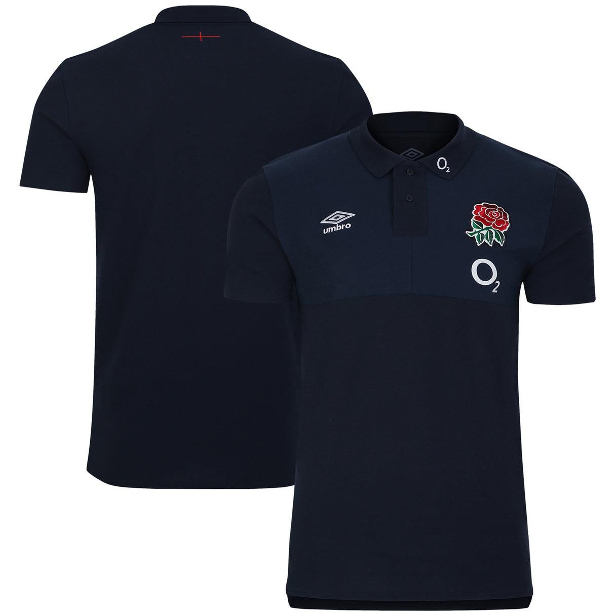 England Rugby Polo Shirt - Navy - Junior - Exclusive - Kit Captain