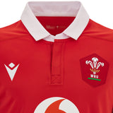 Wales Rugby Home Replica Jersey 23/24 - Junior - Kit Captain