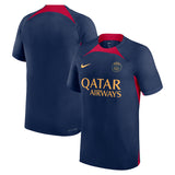 Paris Saint-Germain Nike Strike Elite Short Sleeve Top - Dark Blue