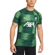 Liverpool Nike Academy Pro Pre Match Top - Dark Green - Kit Captain