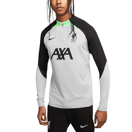 Liverpool Nike Strike Drill Top - Grey - Kit Captain