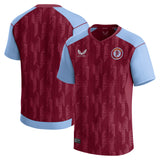 Aston Villa Castore Home Shirt 2023-24 - Kids - Kit Captain