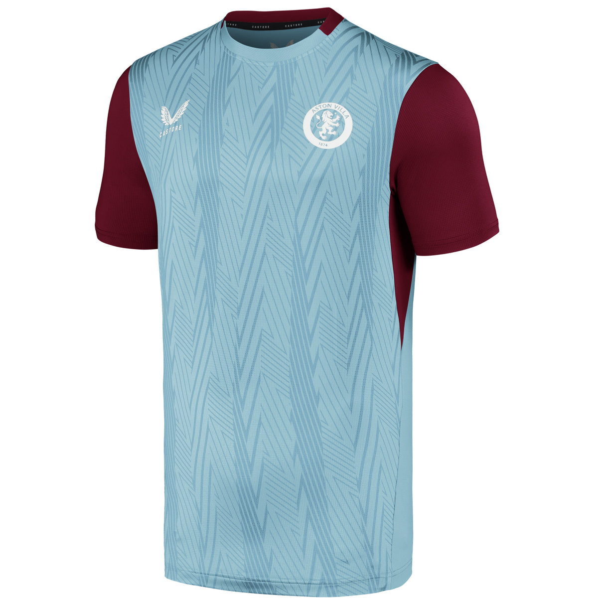 Aston Villa Castore Players Training Top - Light Blue - Kit Captain