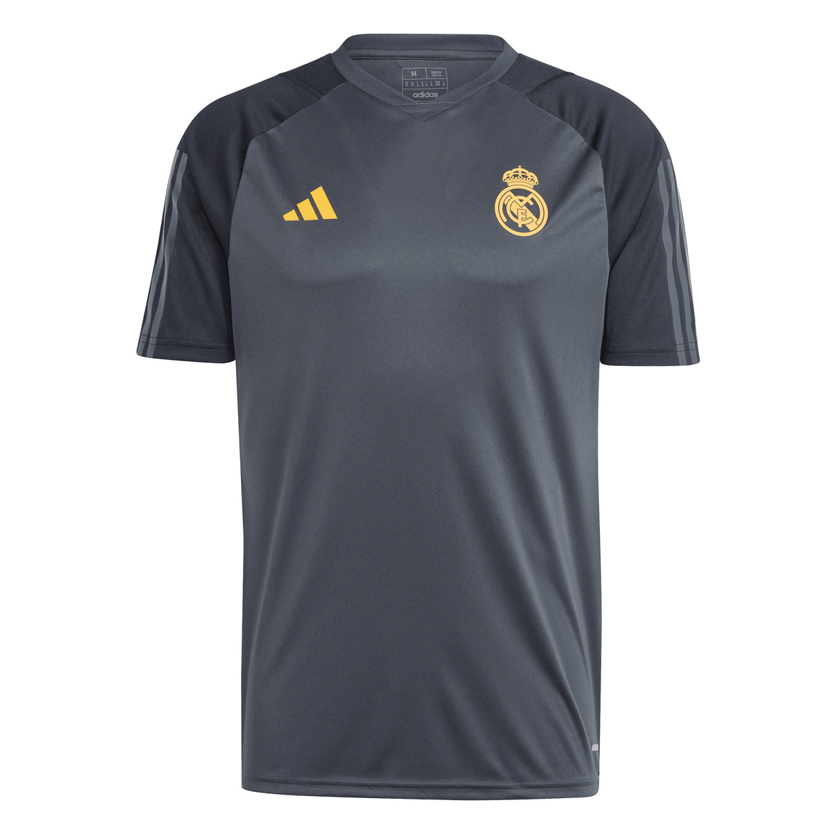 Real Madrid adidas European Training Jersey - Dark Grey - Kit Captain