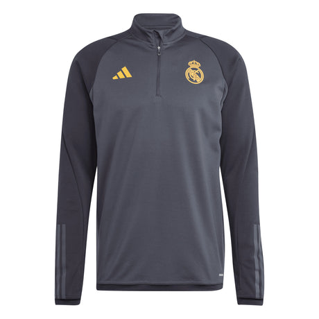 Real Madrid adidas European Training Top - Dark Grey - Kit Captain