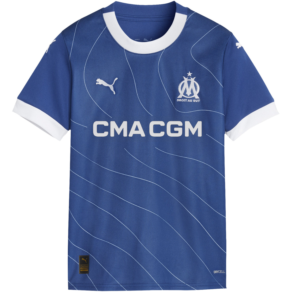 Olympique de Marseille Puma Away Shirt 2023-24 - Kids - Kit Captain