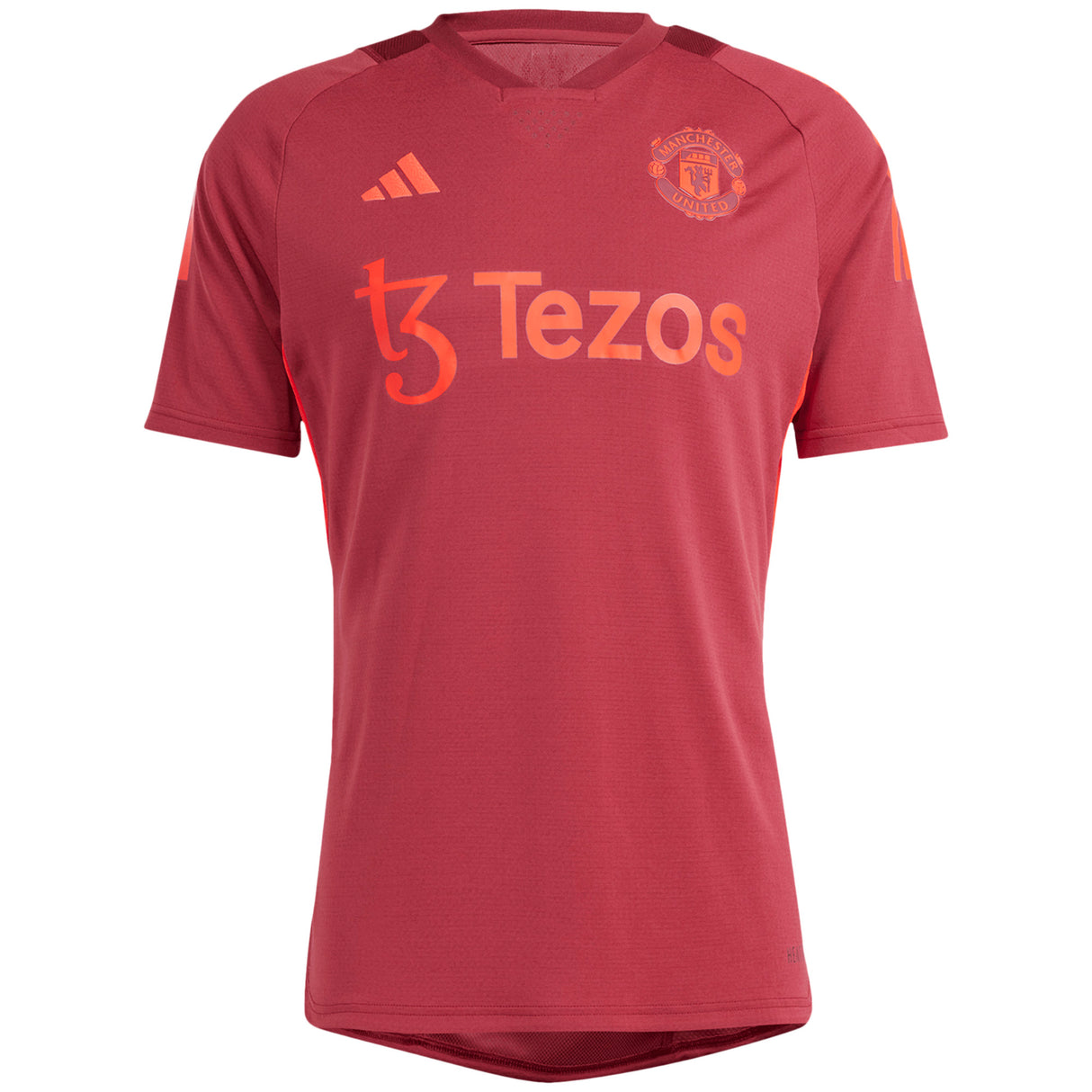 Manchester United adidas European Pro Training Jersey - Burgundy - Kit Captain