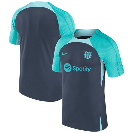 Barcelona Nike Strike Training Top - Thunder  Blue - Kit Captain