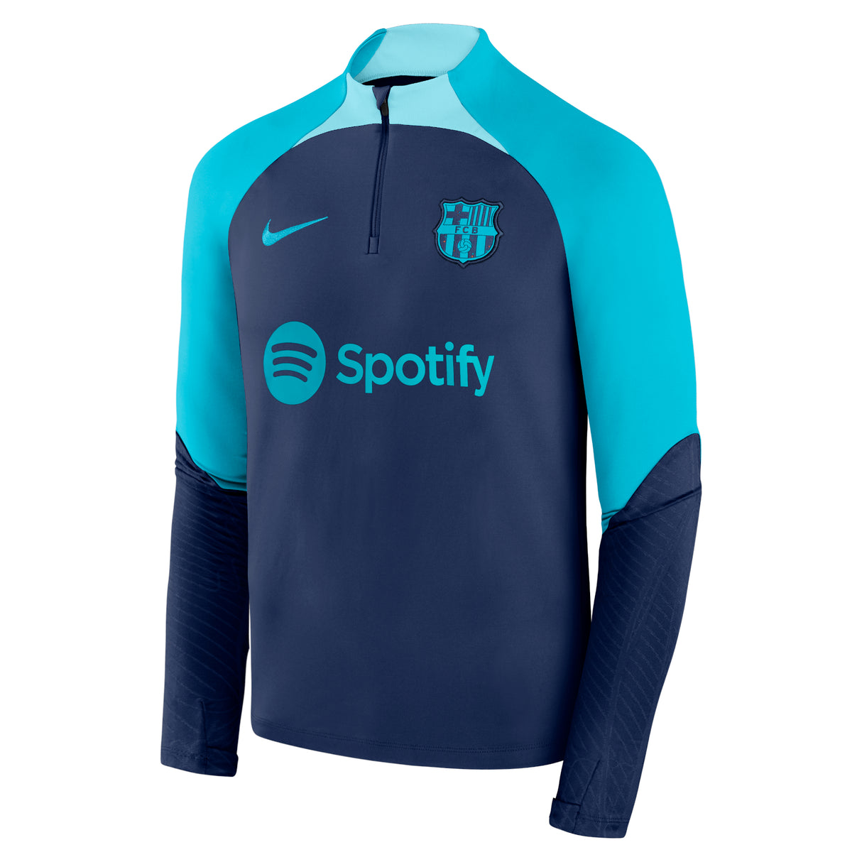 Barcelona Nike Strike Drill Top - Thunder Blue - Kids - Kit Captain