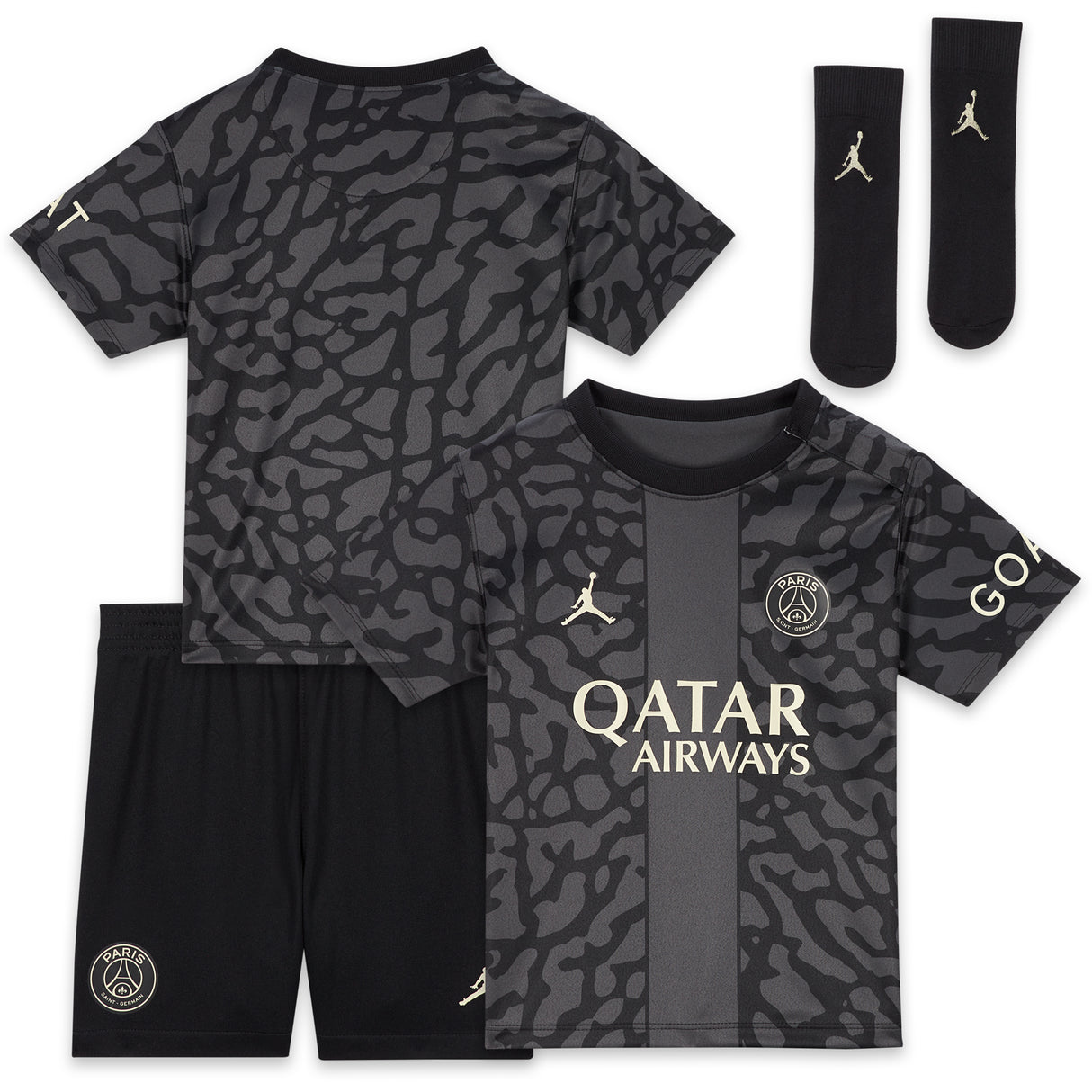 PSG x Jordan Third Stadium Kit 2023-24 - Infant - Kit Captain