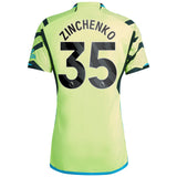 Arsenal adidas Away Shirt 2023-24 with Zinchenko 35 printing - Kit Captain