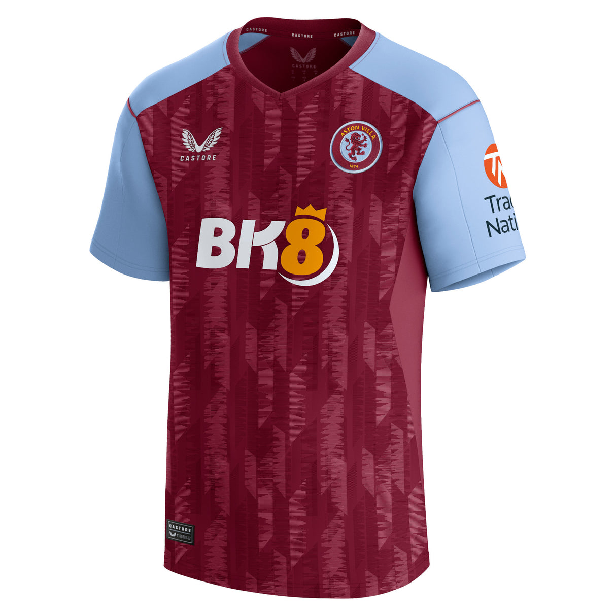 Aston Villa Castore Home Shirt 2023-24 with Bailey 31 printing - Kit Captain