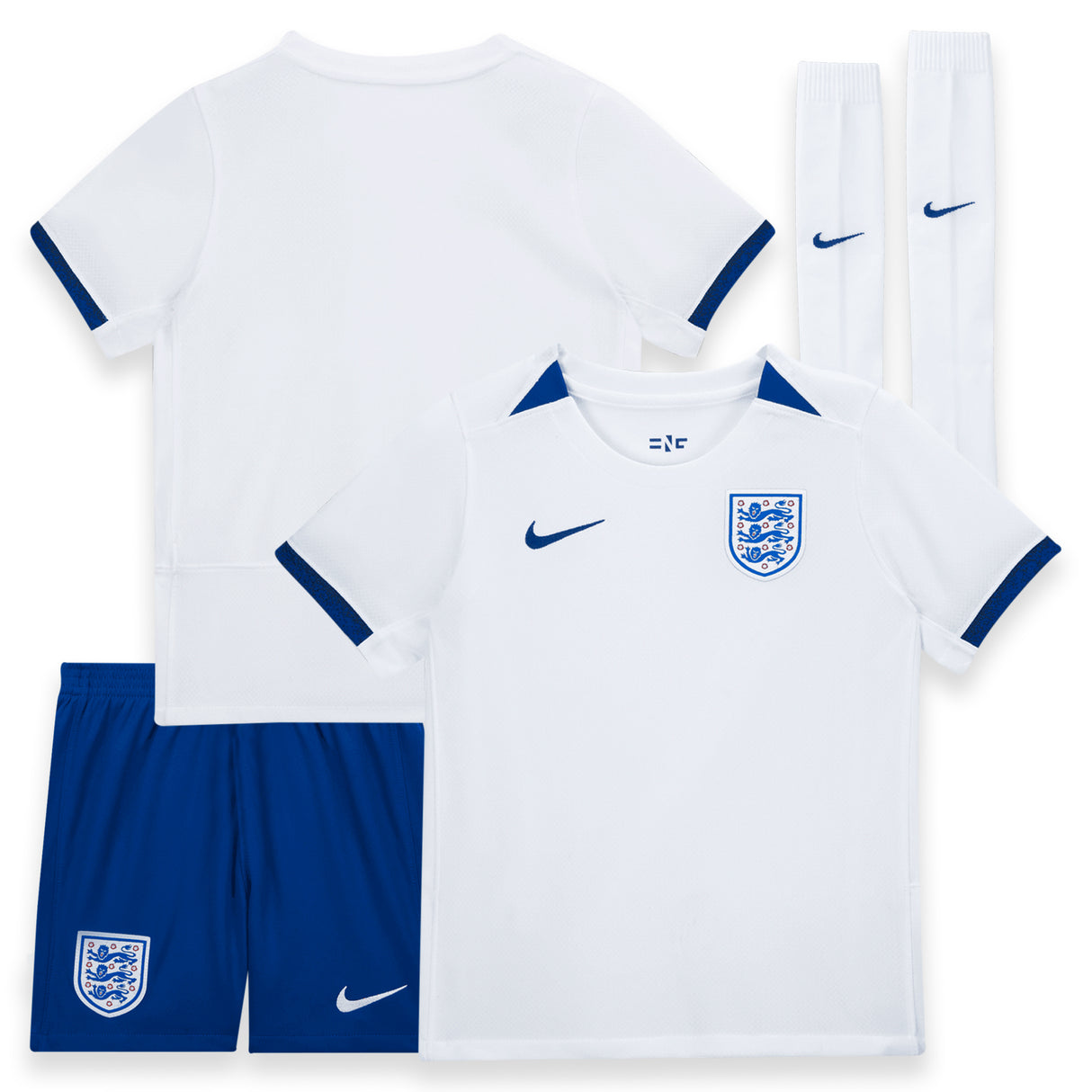 England Women's Nike Home Stadium Kit 2023 - Little Kids - Kit Captain