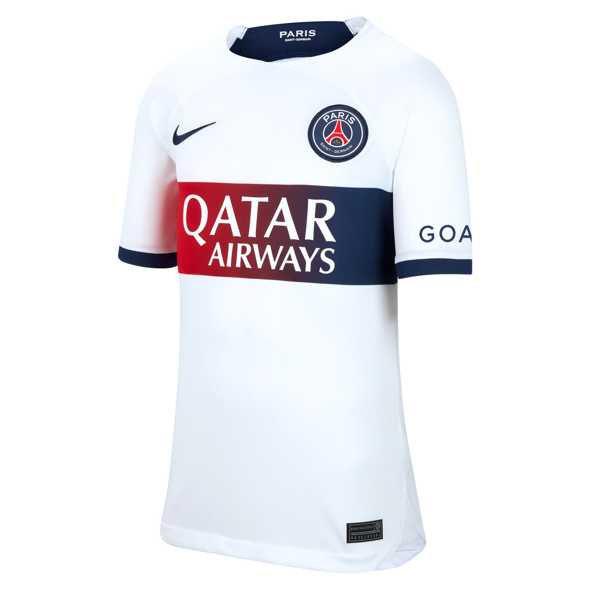 Paris Saint-Germain Nike Away Stadium Shirt 2023-24 - Kids with Kimpembe 3 printing - Kit Captain