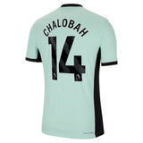 Chelsea Third Vapor Match Shirt 2023-24 with Chalobah 14 printing - Kit Captain