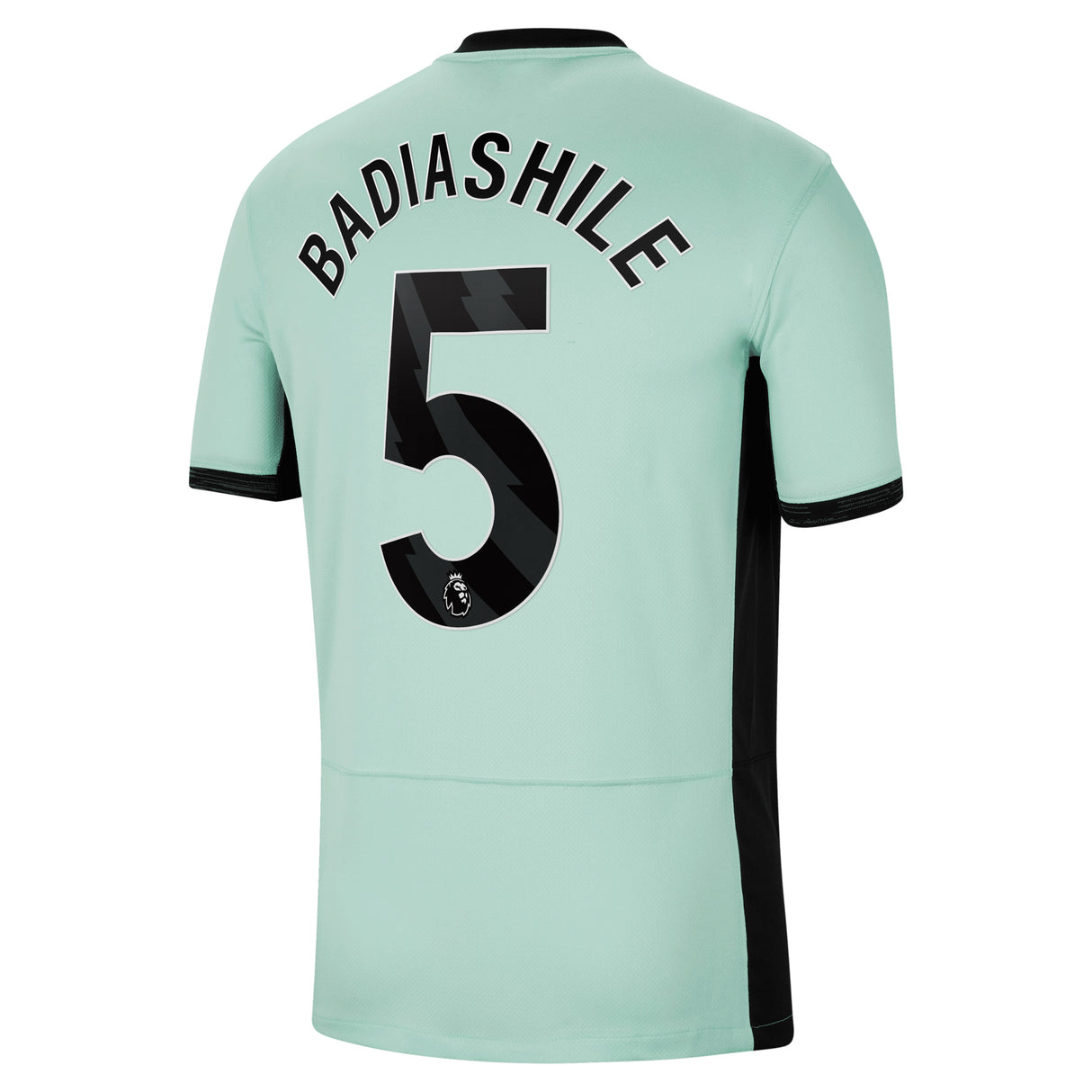 Chelsea Third Stadium Shirt 2023-24 with Badiashile 5 printing - Kit Captain