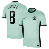 Chelsea WSL Third Stadium Shirt 2023-24 with Leupolz 8 printing - Kit Captain