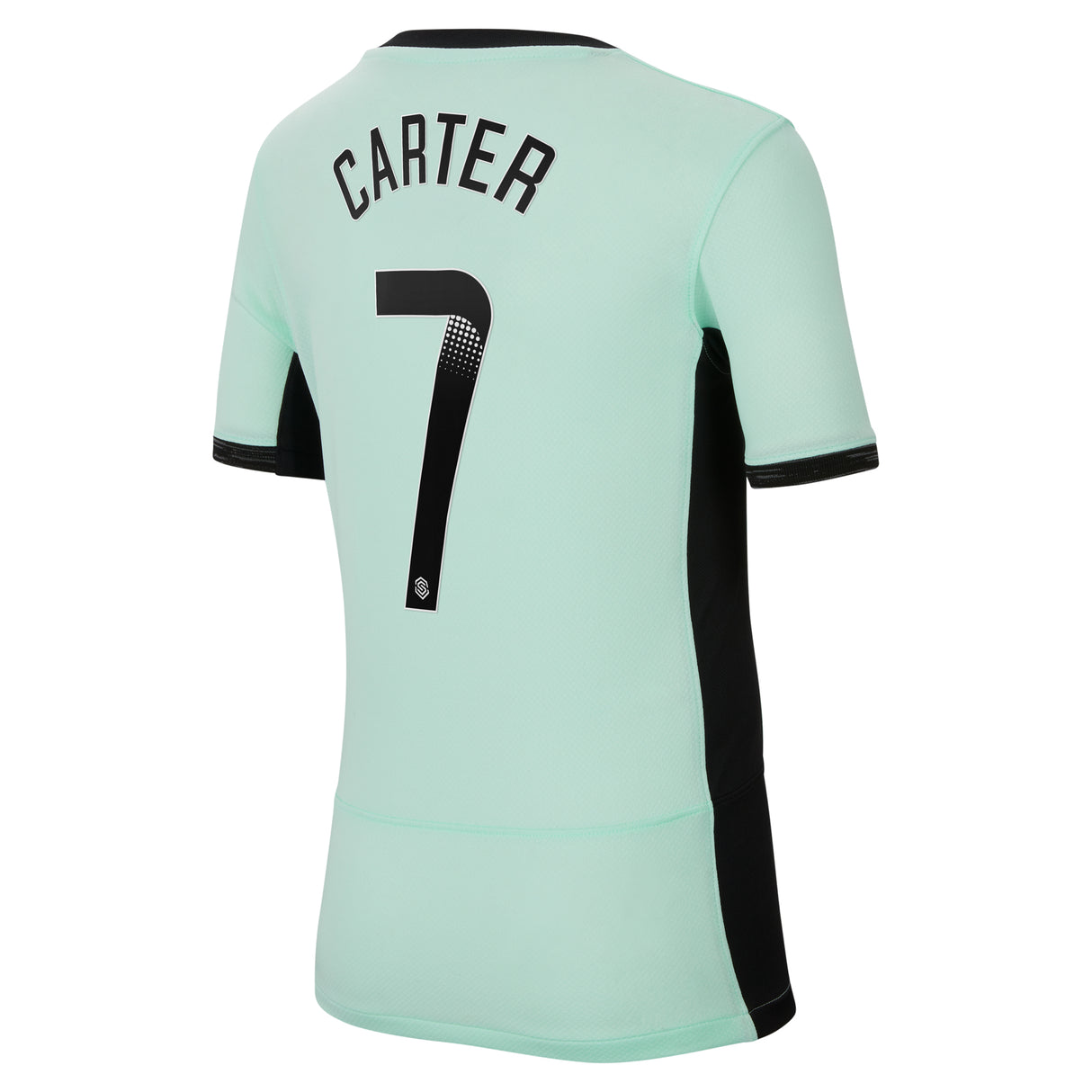 Chelsea WSL Third Stadium Shirt 2023-24 - Kids with Carter 7 printing - Kit Captain