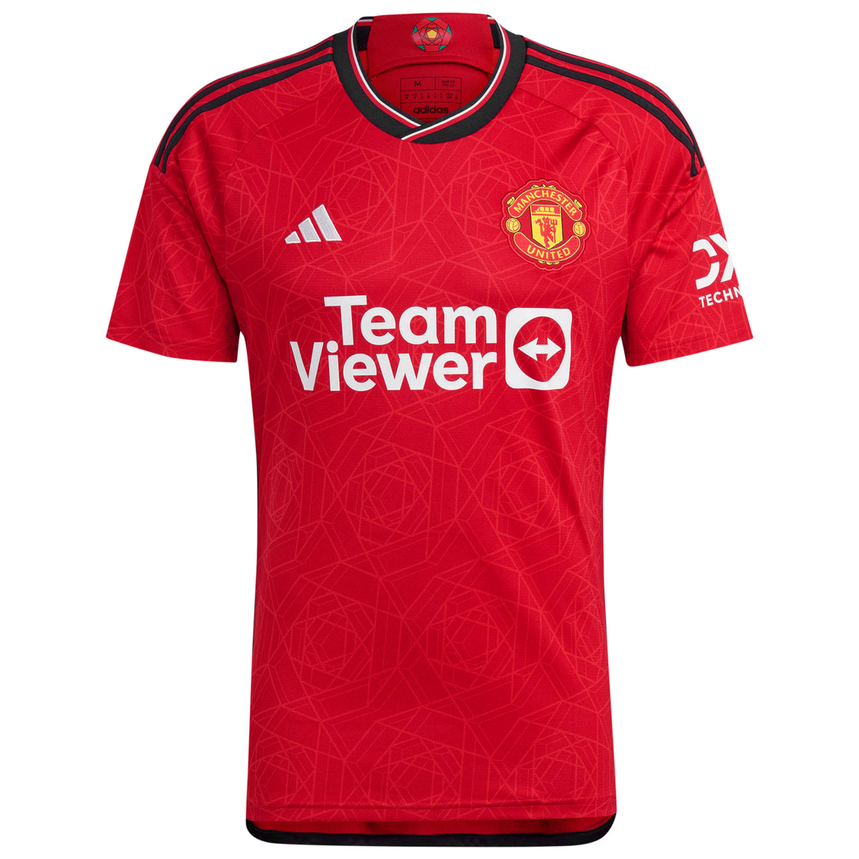 Manchester United EPL adidas Home Shirt 2023-24 with Rashford 10 printing - Kit Captain