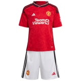 Manchester United EPL adidas Home Minikit 2023-24 with McTominay 39 printing - Kit Captain