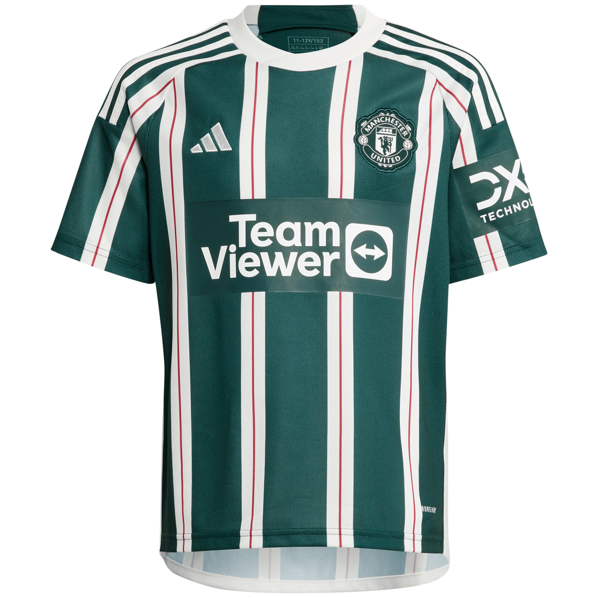 Manchester United EPL adidas Away Shirt 2023-24 - Kids with R. Varane 19 printing - Kit Captain