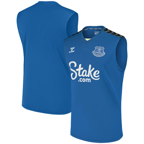 Everton Hummel Training Vest - Blue - Kit Captain