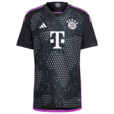 FC Bayern adidas Away Authentic Shirt 2023-24 with Musiala 42 printing - Kit Captain