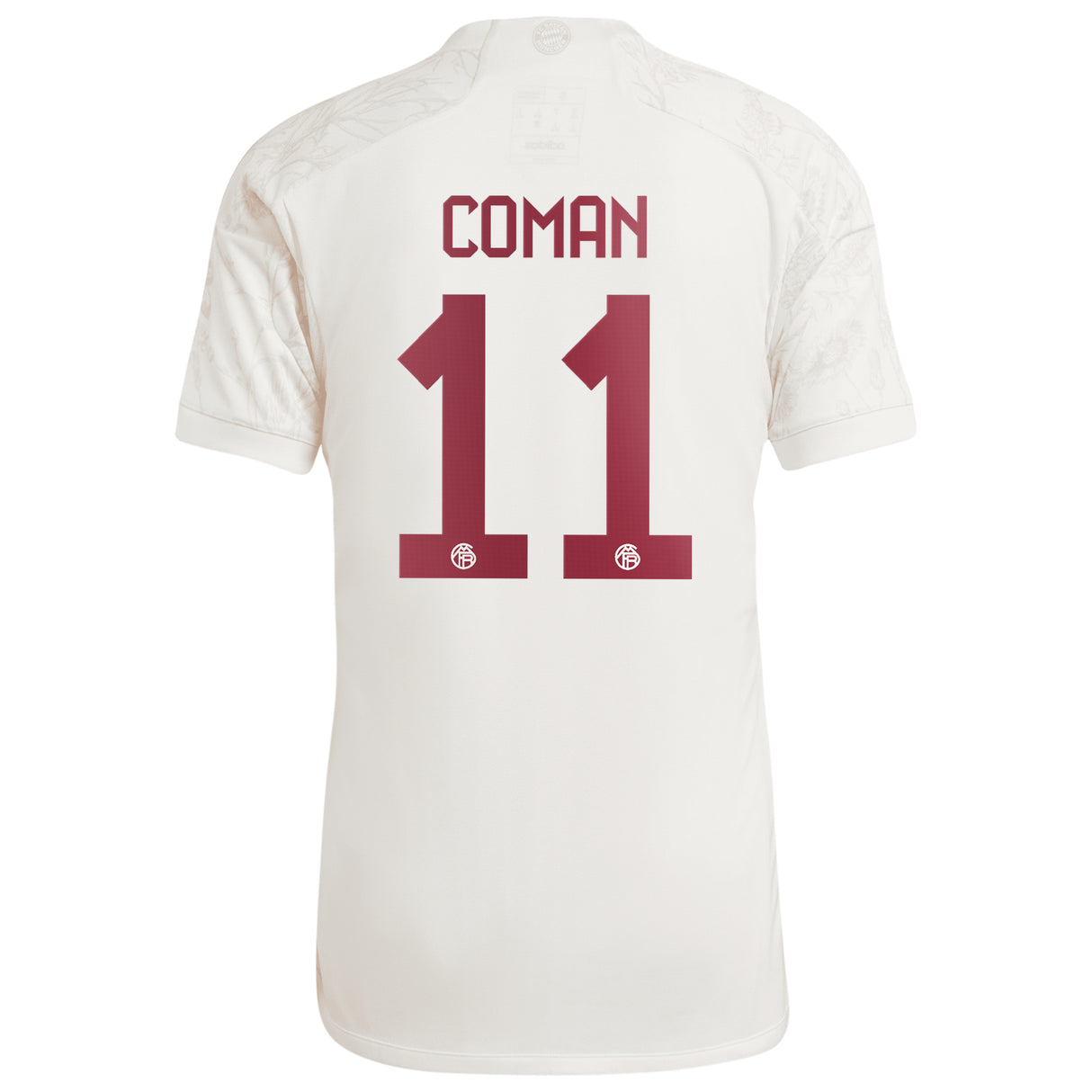 FC Bayern adidas Third Shirt 2023-24 with Coman 11 printing - Kit Captain