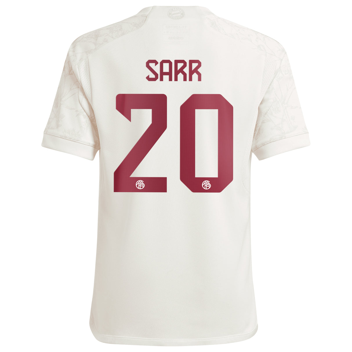 FC Bayern adidas Third Shirt 2023-24 - Kids with Sarr 20 printing - Kit Captain