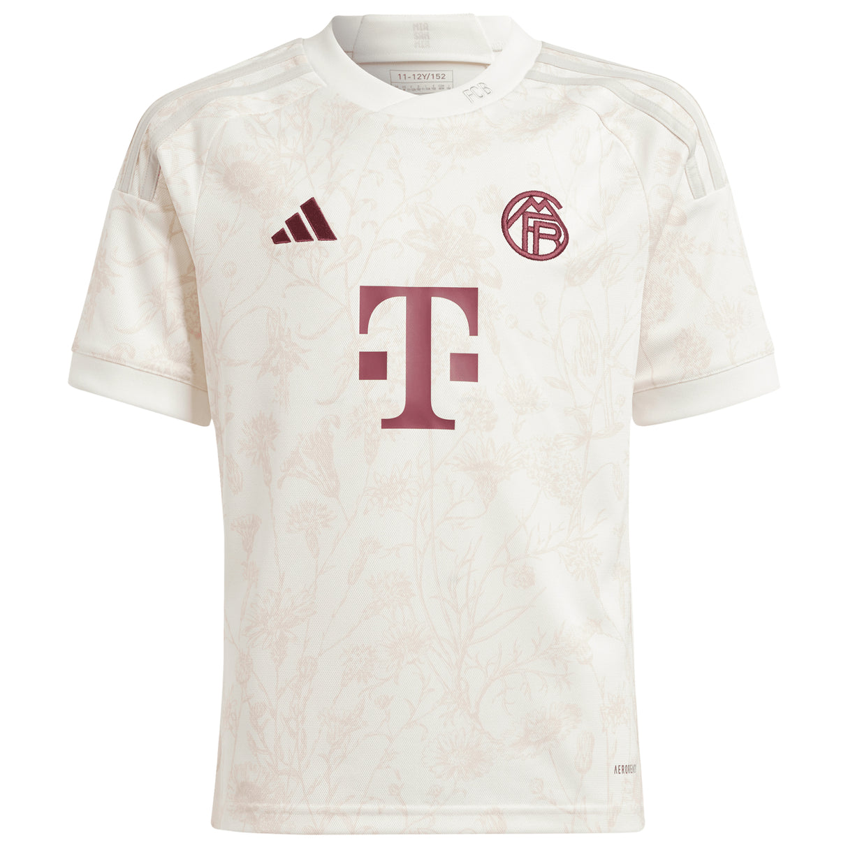 FC Bayern adidas Third Shirt 2023-24 - Kids with Musiala 42 printing - Kit Captain