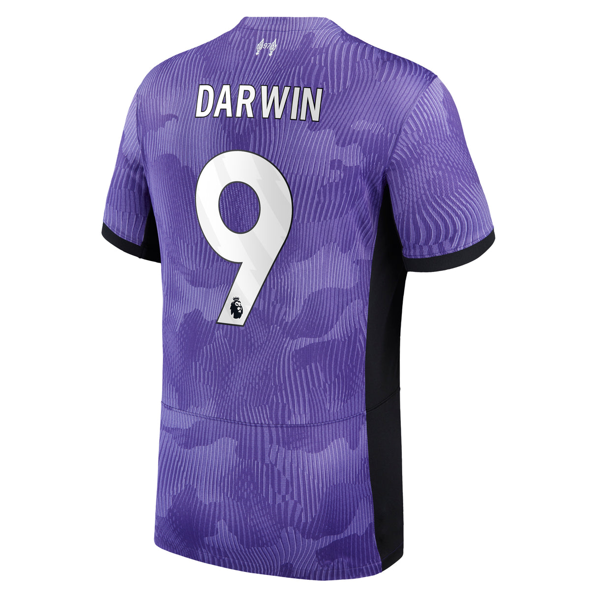 Liverpool Nike Third Stadium Shirt 2023-24 - Kids with Darwin 9 printing - Kit Captain