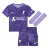 Liverpool Nike Third Stadium Mini Kit 2023-24 - Infant with Robertson 26 printing - Kit Captain