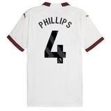 Manchester City Puma Away Authentic Shirt 2023-24 with Phillips 4 printing - Kit Captain