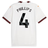 Manchester City Puma Away Shirt 2023-24 with Phillips 4 printing - Kit Captain