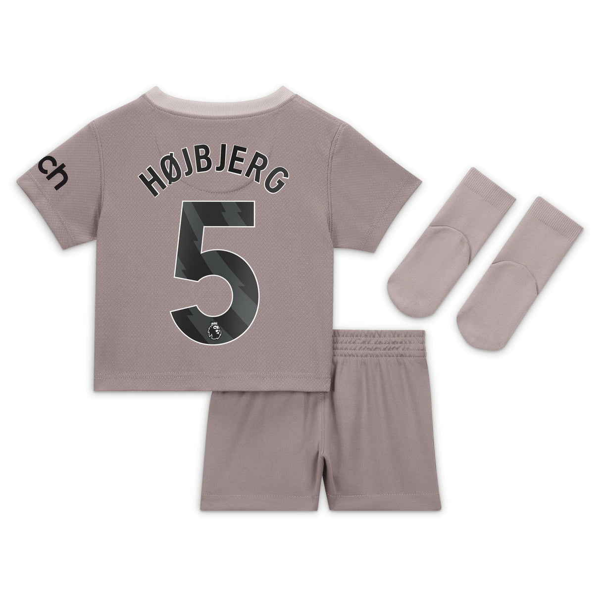 Tottenham Hotspur Nike Third Stadium Kit 2023-24 - Infant with Højbjerg 5 printing - Kit Captain