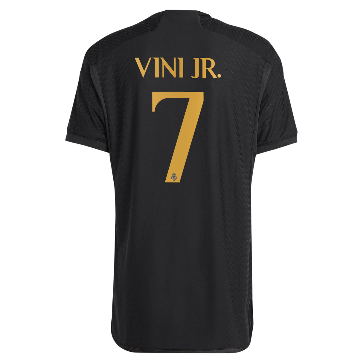 Real Madrid adidas Third Authentic Shirt 2023-24 with Vini Jr. 7 printing - Kit Captain