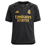 Real Madrid adidas Third Shirt 2023-24 - Kids with Vini Jr. 7 printing - Kit Captain