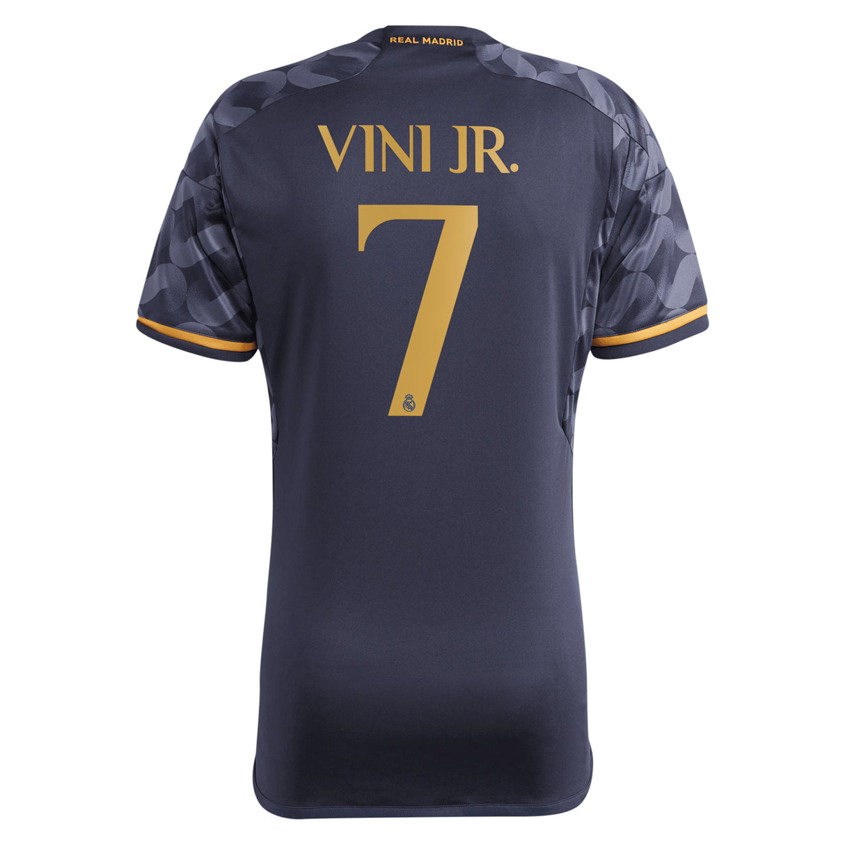 Real Madrid adidas Away Shirt 2023-24 with Vini Jr. 7 printing